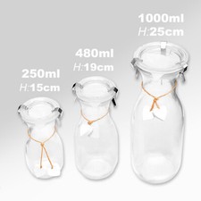 Bottiglie Cuore Regalo Vetro