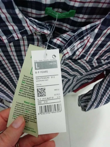Camicia benetton bambino - camicia,
