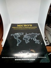 CATALOGOS  SPECIALISTI IN SORVEGLIANZA BROCHURE ORIGINALE RADIO HF 