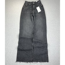 Nuovo ZARA nero ampio gamba