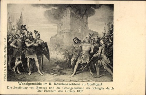 Stuttgart württemberg - ak, in