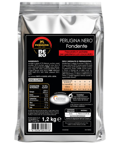 Perugina nero fondente - nero,