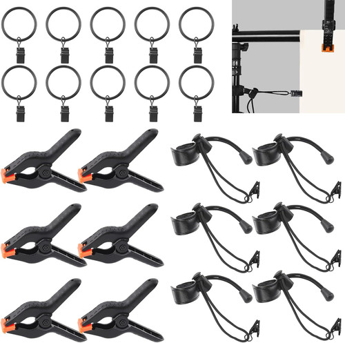 Clip elastiche per sfondo - 22,