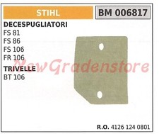 Filtro aria STIHL per decespugliatore FS 81 86 106 FR 106 trivella 4126-124-0801