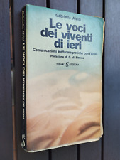 LIBRO LE VOCI DEI VIVENTI DI IERI di GABRIELLA ALVISI SUGARCO EDIZIONI del 1976
