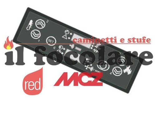 Pannello comandi led stufa - comandi,