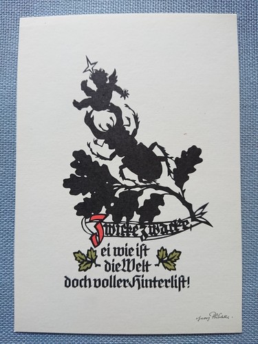Vecchio cartolina georg - vecchio,