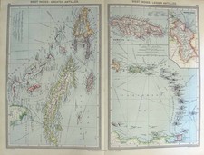 Antica stampa originale mappa