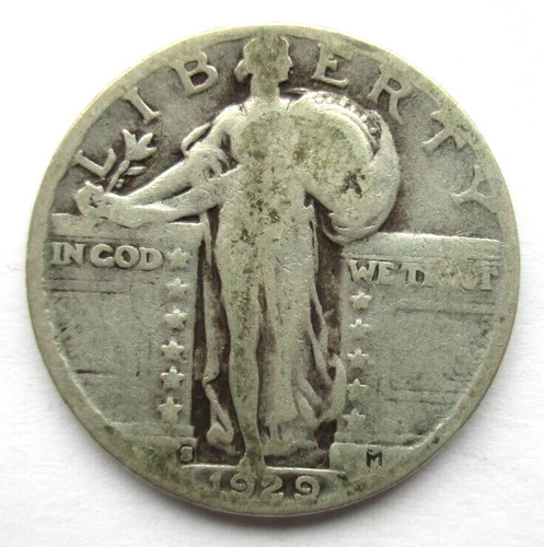Usa dollaro 1929 s - ¼, liberty