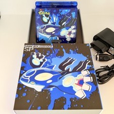 NINTENDO GAME BOY ADVANCE SP - IPS V4 - POKÉMON KYOGRE - MENÙ OSD - NUOVO