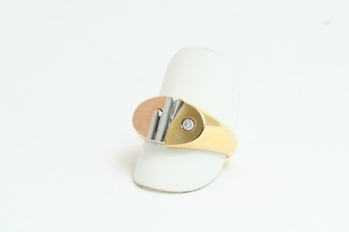 Anello fantasia uomo oro - anello,