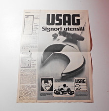 PUBBLICITÀ ADVERTISING WERBUNG ITALIAN CLIPPING 1980 USAG UTENSILI