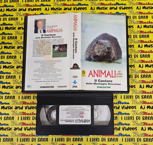Vhs film animali - vhs,