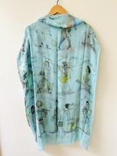 Sciarpa Faliero Zarro turchese