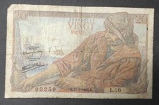 Francia banconota 20 - banconota,