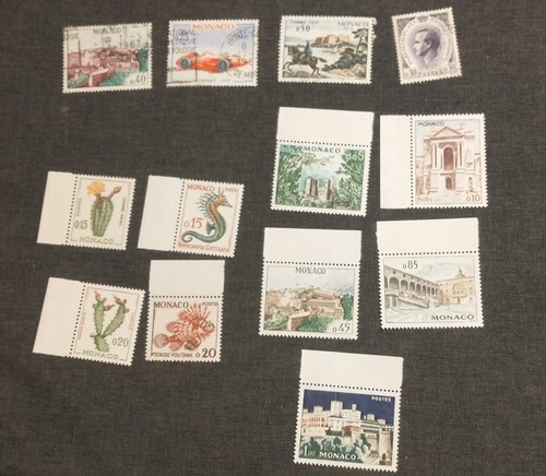 Lotto francobolli monaco - lotto,