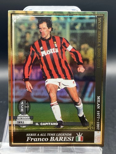 Franco baresi panini - panini, wccf