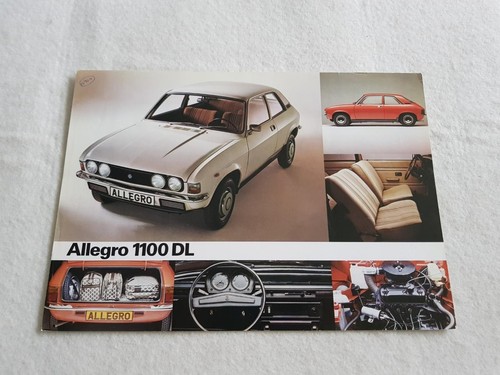 Austin allegro 1100dl scheda - austin,