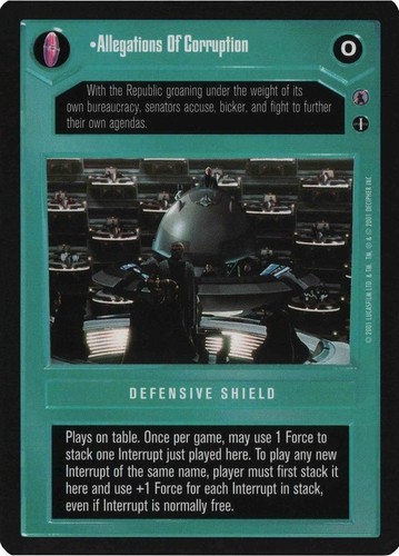 Star wars ccg - ccg, reflections