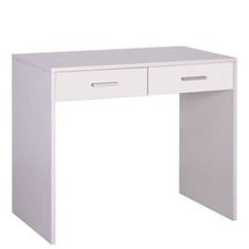 Scrivania ufficio camerette bianca Scrivanie in legno per pc con 2 cassetti