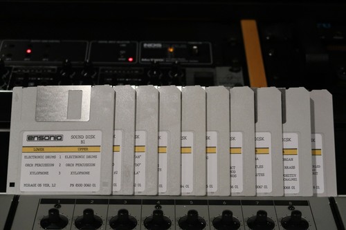 Set dischi ensoniq mirage - set,