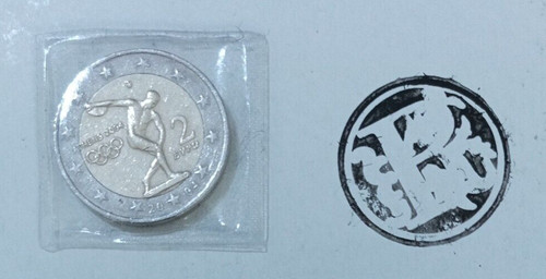 Euro grecia 2004 discobolo - euro,