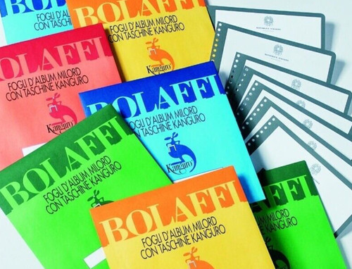 Fogli album bolaffi - fogli, gbe