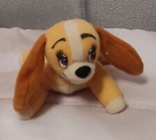 Peluche pupazzo mini cane Lady Lilli e il vagabondo cocker Disney Nestlè 12 cm