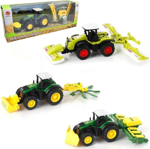 Set trattore con macchina - set,