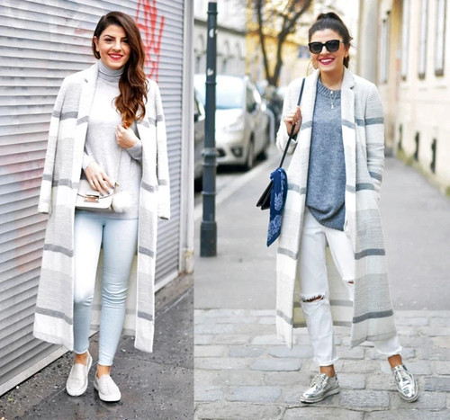 Cappotto lungo spolverino - , a