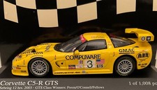Chevrolet Corvette C5 R n.3 12 h Sebring 2003 1/43 Minichamps