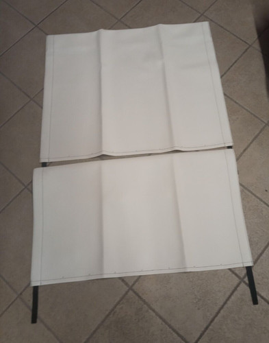 Telo capote bianco anteriore - capote, (