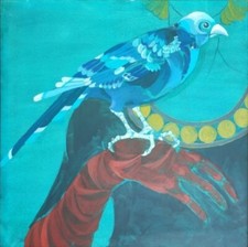 Gioxe De Micheli olio su tela 100x100 cm