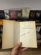 Autografato da Andrea Camilleri - Il Colore del Sole - 1° Edizione Mondadori