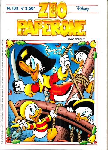 Zio paperone serie 183 - zio, 1^