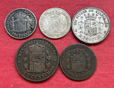 LOT 5 monnaies Espagne : 40