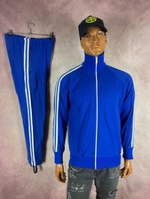 Pantalone giacca blu bianco