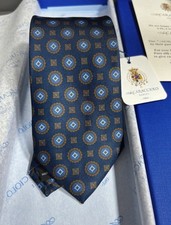 Cravatta Tie Caracciolo Pura Seta 1962