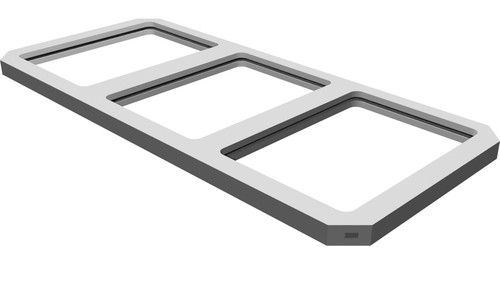 Cornice espositore toploader - cornice,