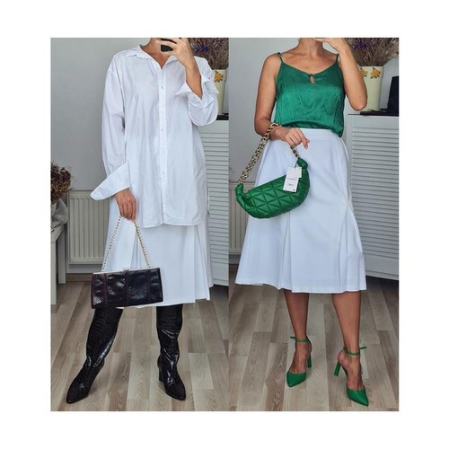 Gonna donna cos bianca - donna,