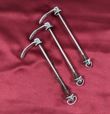 Spiedino QR posteriore vintage Campagnolo Super Record Brev Camp 150 mm leva curva anello a D