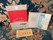 FIAT 850 COUPE' - LIBRETTO USO E MANUTENZIONE PIU' CURIOSITA' ANNI 60  ORIGINALI