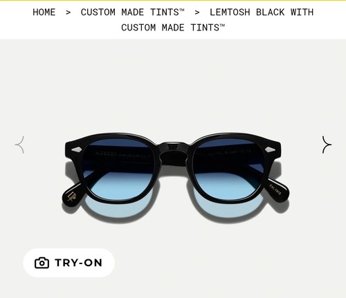 Moscot lemtosh blue denim - blue,