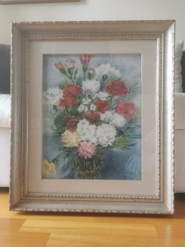 Fiori variegati dipinto a - fiori,
