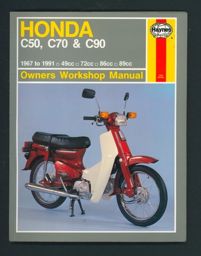 Manuale honda c50 c70 c90 - c50,