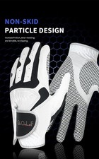 Guanto da Golf Uomo Professionale | Antiscivolo Traspirante | Blu/Bianco | Regal