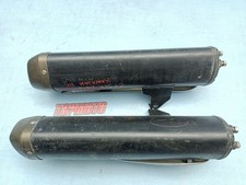 COPPIA SCARICHI TERMINALI ORIGINALI PAIR OF EXHAUST KAWASAKI ZX10R 06-07