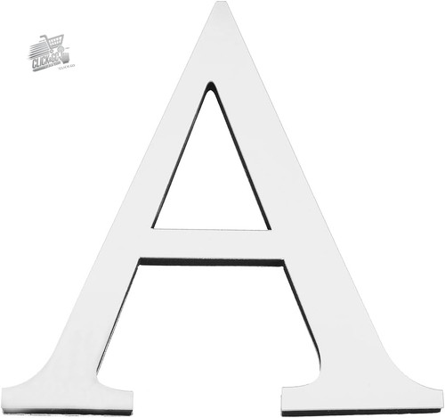 Lettera adesiva argento - adesiva,