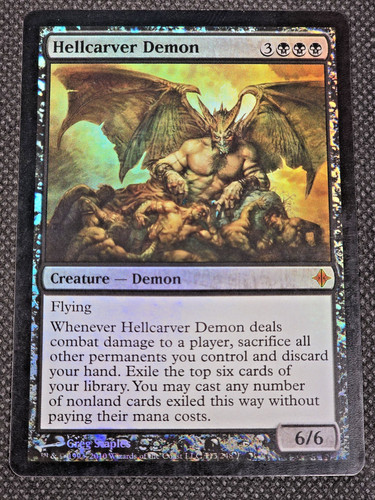 Foil hellcarver demon rise - demon,