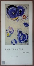 Sam Francis - 1959-1964 -  Manny Silverman Gallery - cm.97,9x48,3 - USA, 1987